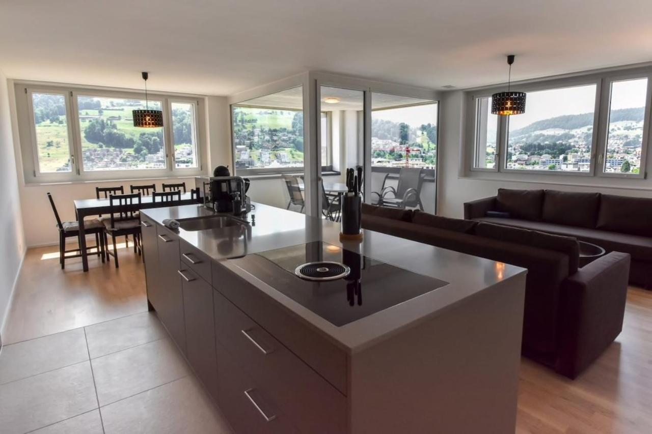 Dream View Apt With Homecinema Netflix & Loggia Luzern Exterior foto